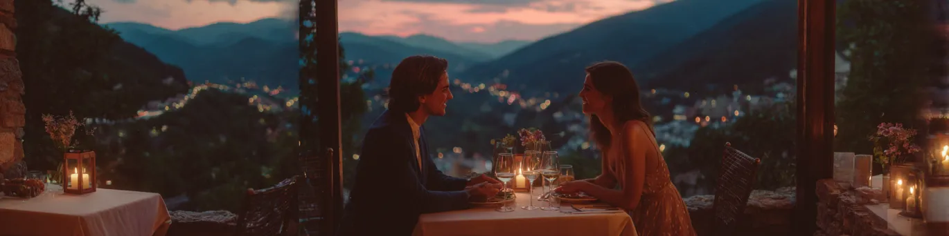 Escapade romantique en Andorre : dîners panoramiques au coucher du soleil